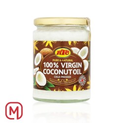 Olio di Cocco Vergine Aceite de Coco Virgen Coconut Oil Virgin KTC 500
