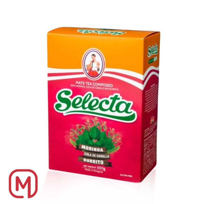 Yerba Mate Compuesto con moringa, cola de caballo y burrito 500gr Sele