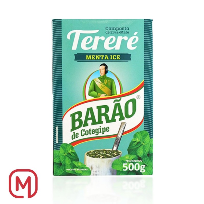 Erva Mate Tererè Menta Ice Barao de Cotegipe 500G.