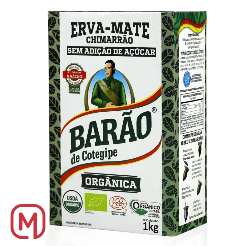 Yerba mate Organico 1k Barao