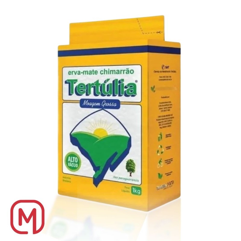 Erva Mate Chimarrao Tertulia moagem grossa 1kg