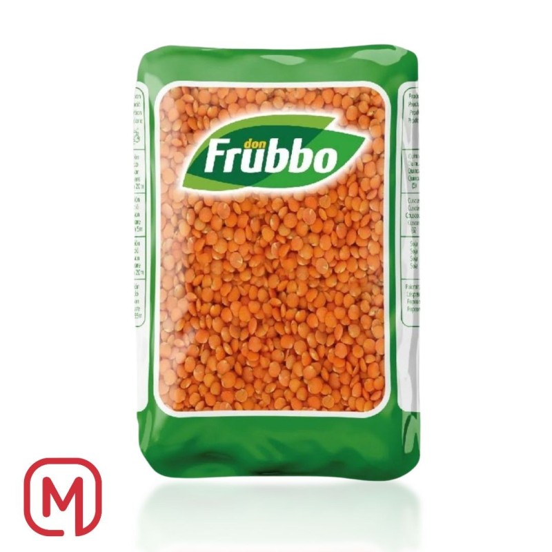 Lenteja Roja  1Kg Don Frubbo
