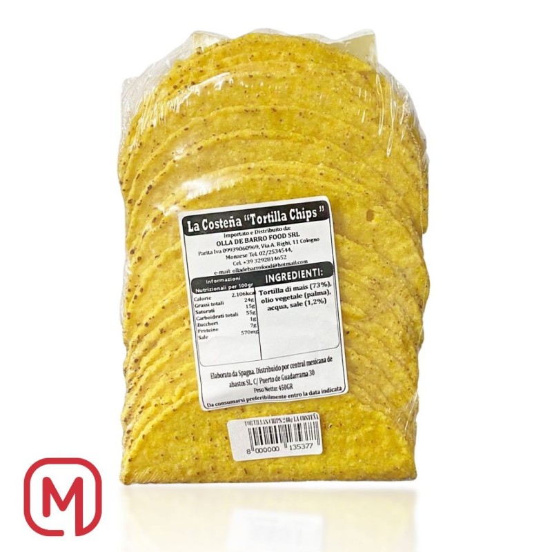 Tortillas Chips, La Costeña 450G.
