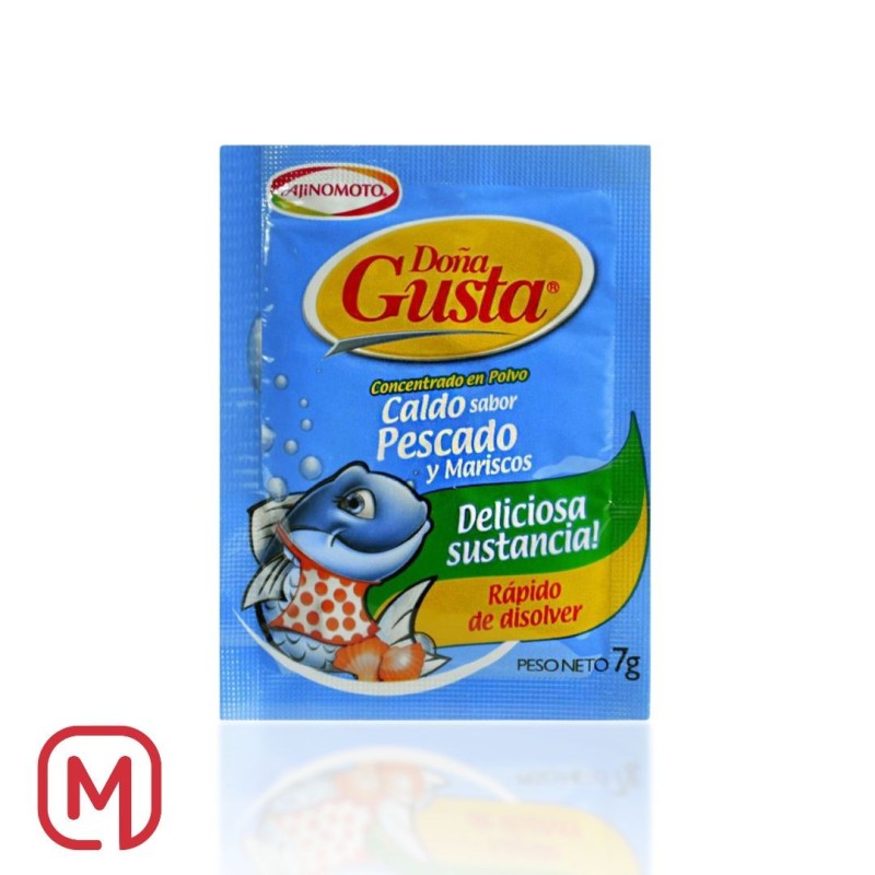 Caldo Sabor a Pescado y Mariscos, Doña Gusta