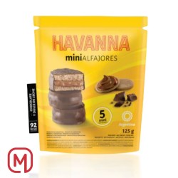 Minialfajores, Havanna 125gr