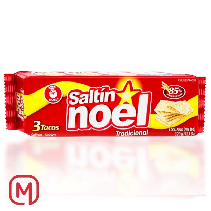 Biscotti Galletas Crackers Saltin Noel Tradizionale