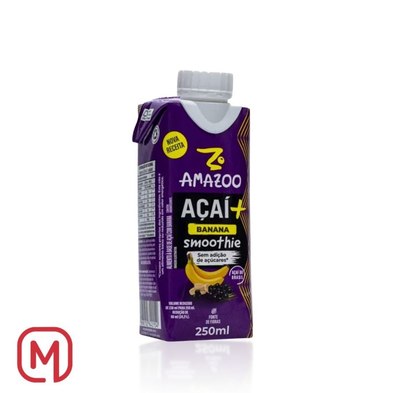 Succo de Açai Banana , AMAZOO 250ml