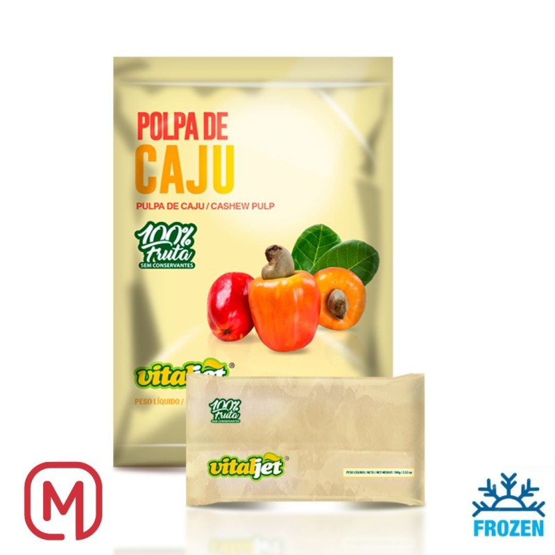 Polpa de caju Surgelato, Vitaljet 400