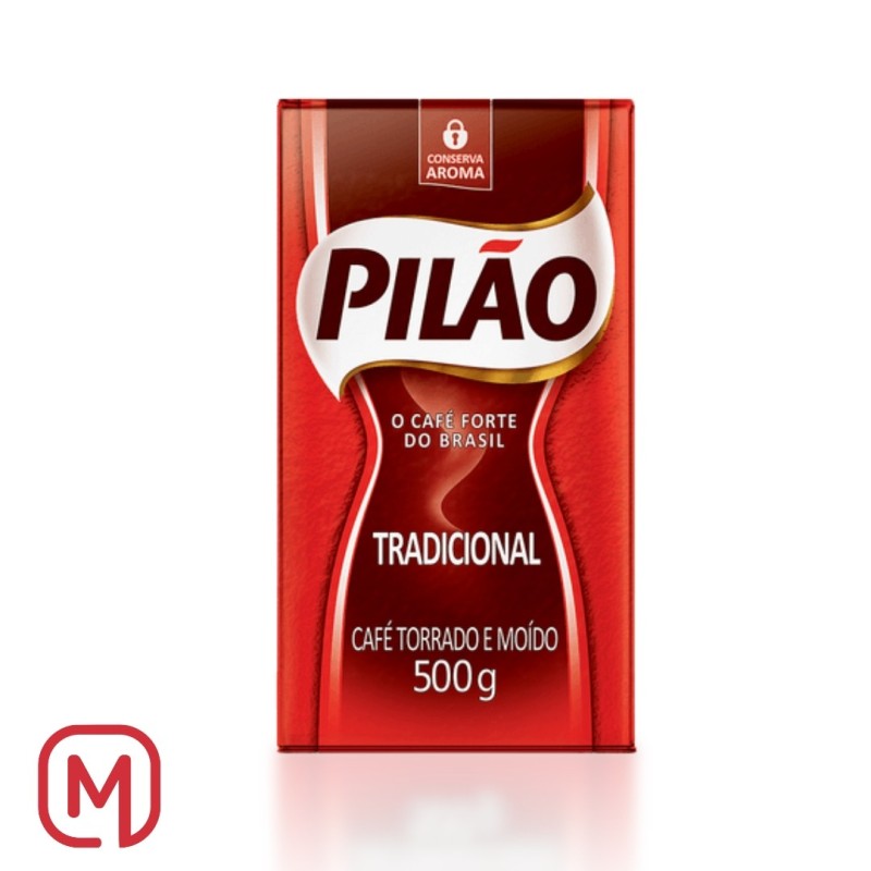 Caffè Arrostito e Macinato Brasiliano, Pilao 500G.
