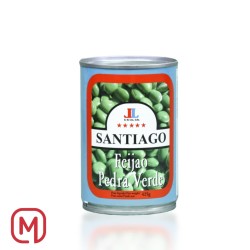 Feijao Pedra Verde, 425gr  Santiago