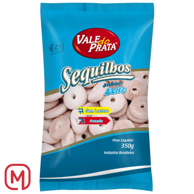 Biscotti Sequilhos di Latte Vale do Prata 350G.