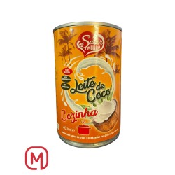 leite de coco sobremesas saqbor a mundo - 400ml