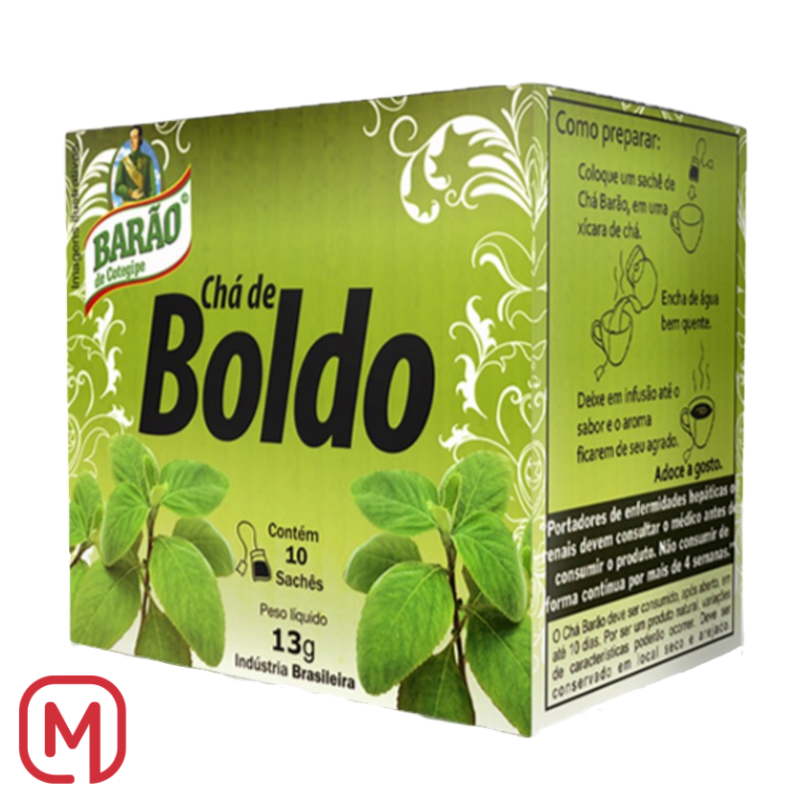 Chá Boldo Barão 10pz