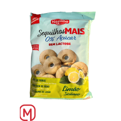 Sequilhos Mais al Limone Siciliano Nazinha 120g