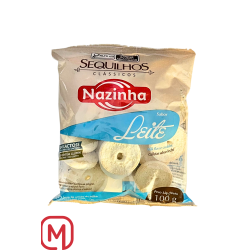SEQUILHOS LEITE, NAZIHNA - 100G
