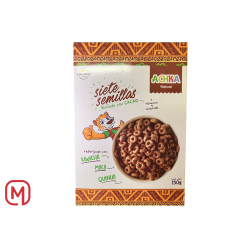 Cereal siete semillas bañado en cacao, la nuestra - 150g