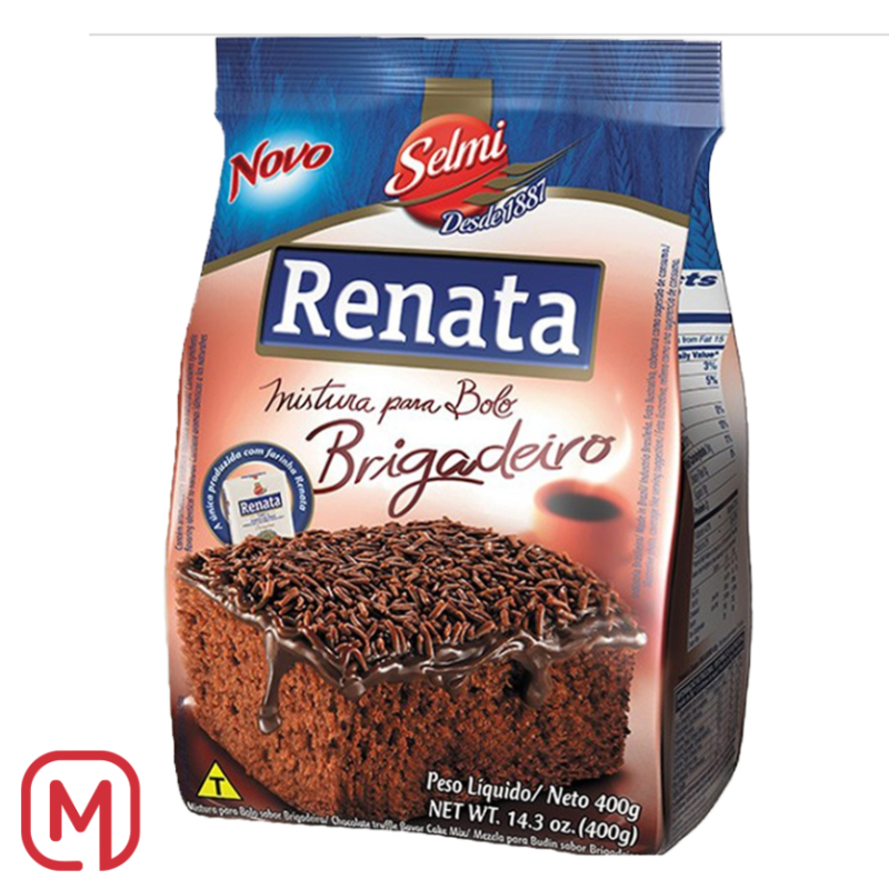 Preparato per torta di brigadeiro (Mistura per bolo de brigadeiro) 400G.
