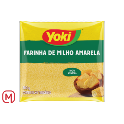 Farinha de milho amarela, yoki - 500g