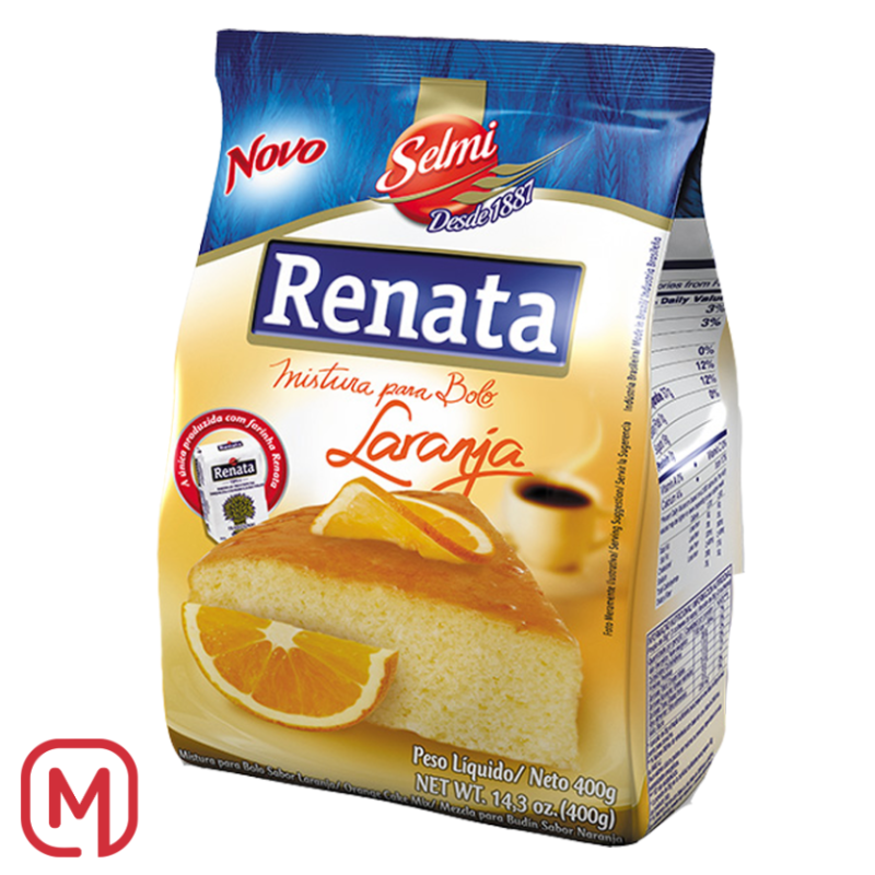 Preparato per torta all'arancia (Mistura para bolo de laranja) 400G.
