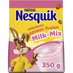 Nesquik Milk-Mix Fragola 350g | Preparato per Milkshake