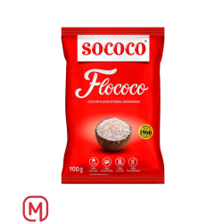 Fiocchi di cocco secchi, Coco em flocos Sococo 100GR