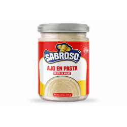 Aglio in Pasta Sabroso 215g | Aglio pronto all’uso – Mercato Latino