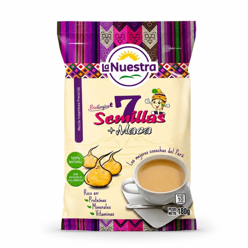 7 Semillas + Maca, La Nuestra - 180g