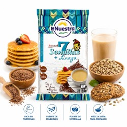 7 Semillas + Linaza La Nuestra 180g