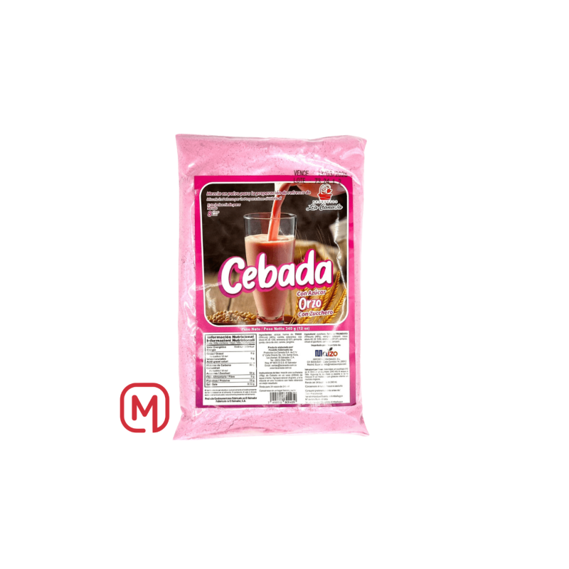Cebada en polvo con azucar Orzo 340g