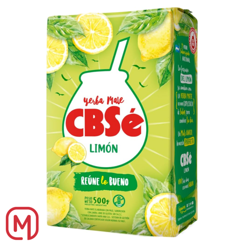 Yerba Mate Limon CBSé (erba mate al limone) 500Gr.