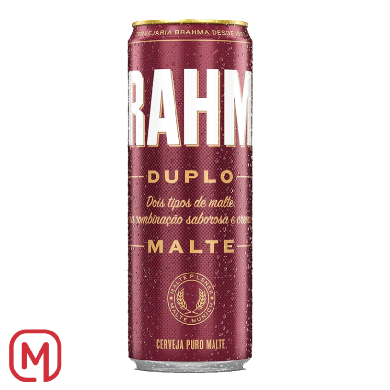 Birra Brahma Doppio Malta (Cerveja duplo malte) 350Ml.