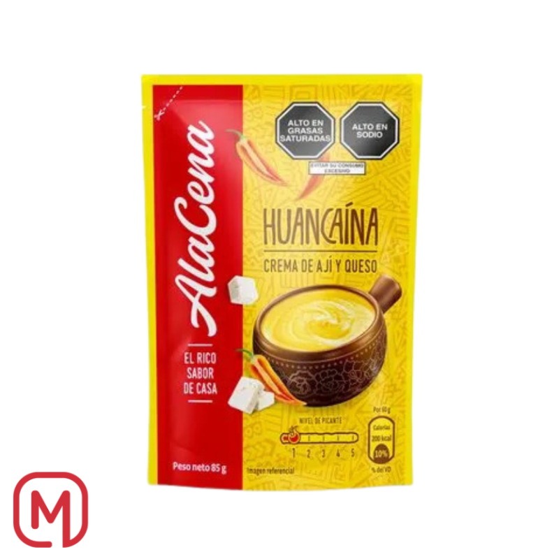Huancaina (salsa con base di peperoncino giallo e formaggio) 85Gr.