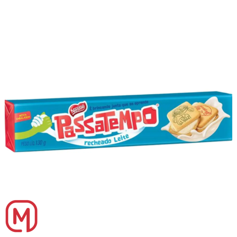 Biscotto con Latte di Vaniglia Passatempo Nestlé 130 Gr