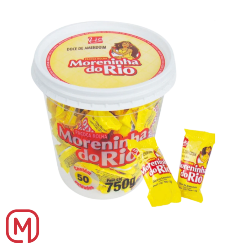 Pacoca rolha Moreninha DO RIO 750g