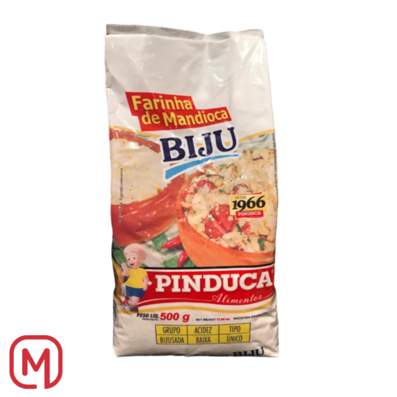 farinha mandioca biju Pinduca, 500g