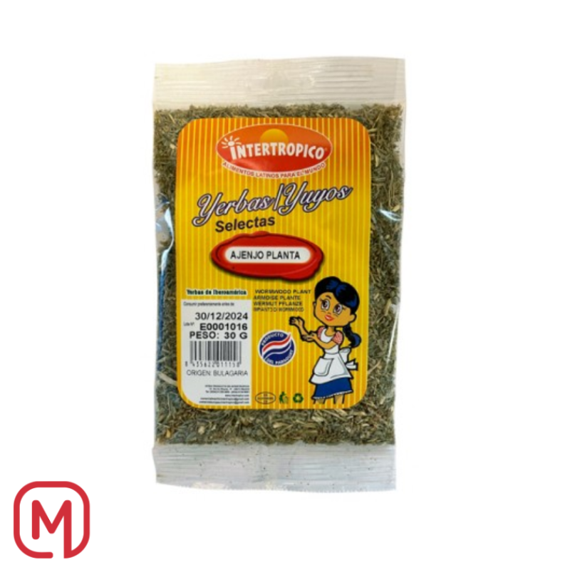 Hierba Ajenjo Intertropico 30gr