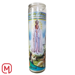 Veladora Virgen de Fatima 272g