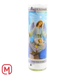 Veladora angel de la Guardia 272g