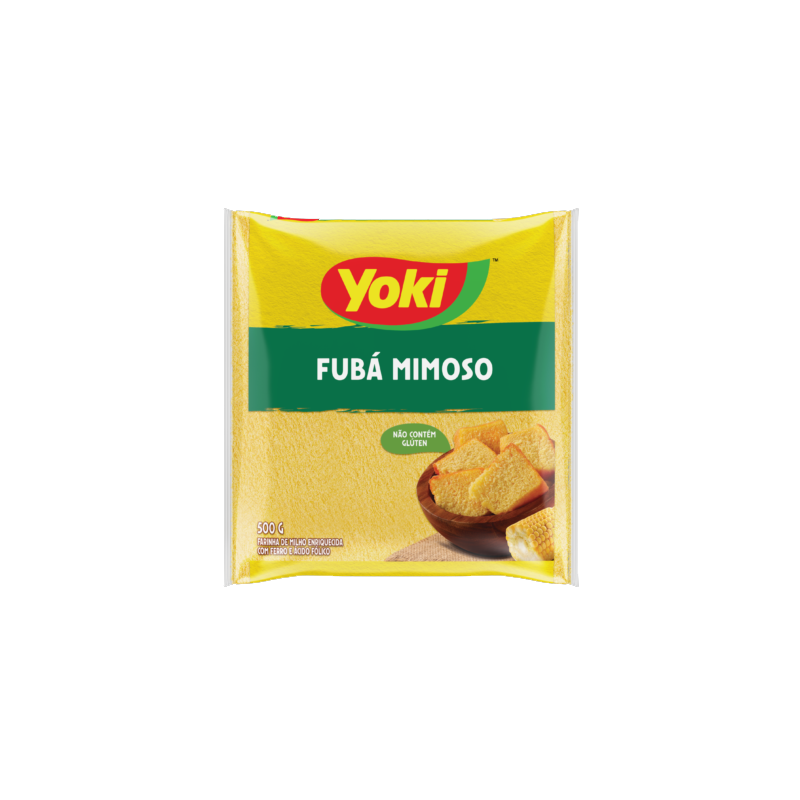 Fubá Mimoso Yoki 500 Gr. (Farina di Mais)
