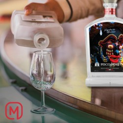 Pisco Porton, Mosto verde Negritos De Huanuco 700ml