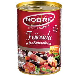 Pasto pronto feijoada un transmontana Nobre 420 Gr. (Refeição pronta feijoada a transmontana)