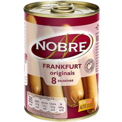 Salsiccia tipo Frankfurt Nobre 8 Pz. (Salscihas)