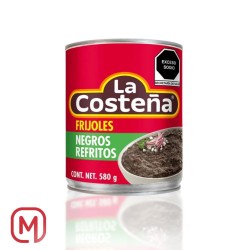 Frijoles Negros Refritos 580gr La Costeña