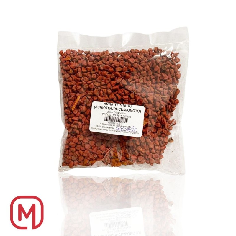 Achiote, Onoto in grani 50G.