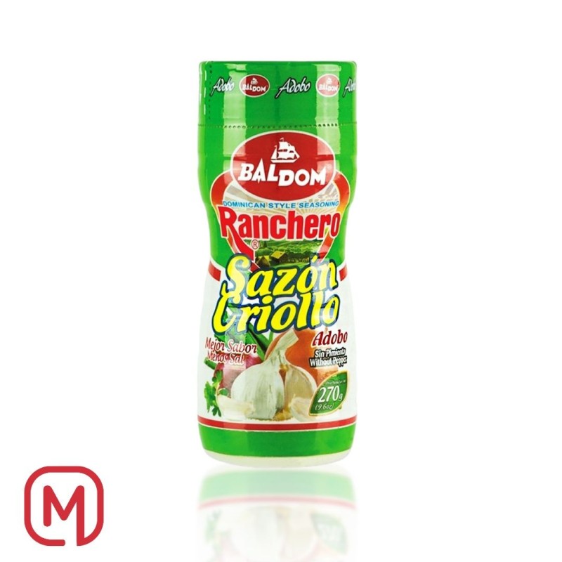 Spezie per Cucinare Senza Pepe Sazòn Criollo Ranchero Baldom 270G.