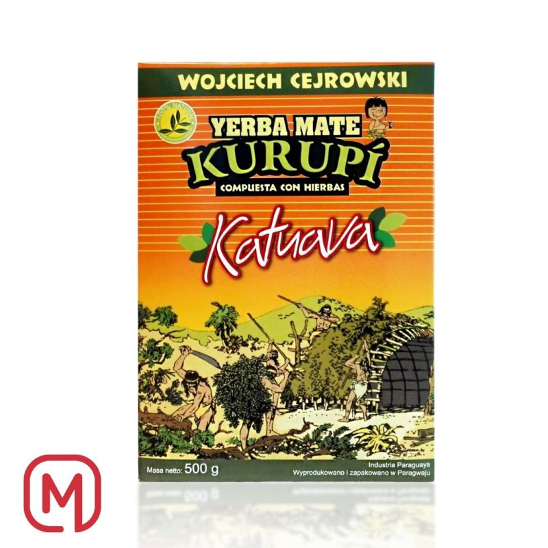 Erba Mate, Kurupi Katuava, Yerba Mate 500G.