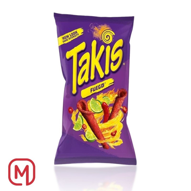 Takis Fuego 100g en Italia| Snack Picante | Mercato Latino