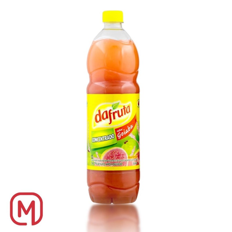 Succo Concentrado Goiaba/Guava, Dafruta 500 ML.