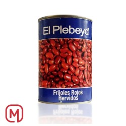 Fagioli Rossi Bolliti, Frijoles Rojos Hervidos 425ml.