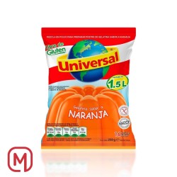 Gelatina di Arancia (Laranja, Naranja, Orange), Universal 250G, 1,5 Lt